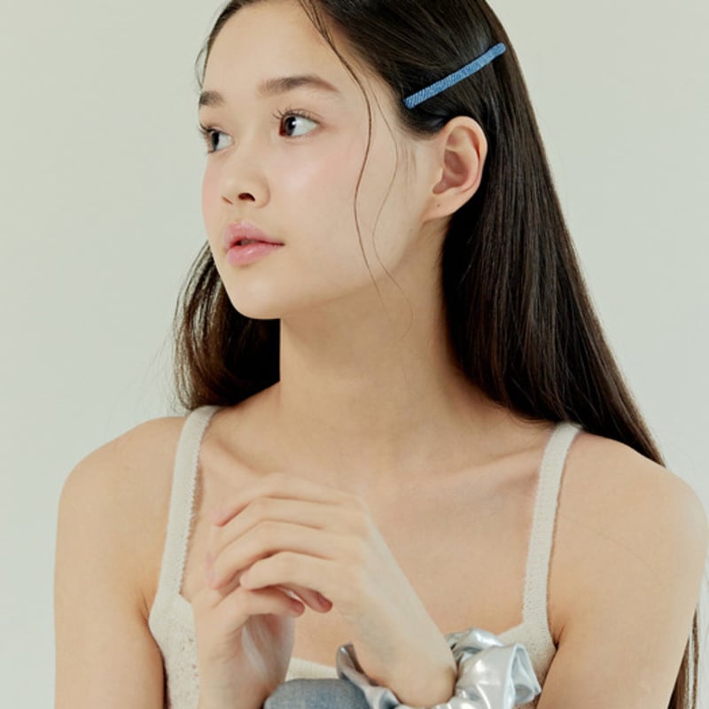 Murmur Denim Hair Pin Set