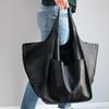 Retro Simple Big Bag Soft Leather Large Capacity Shoulder Portable Tote Women's Bag