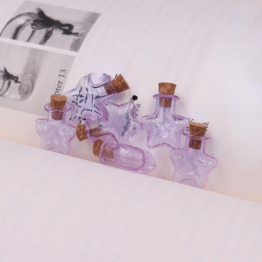 Doplňky pro kutily Ručně vyrobený materiál Příslušenství Skleněná láhev na přání Driftovací láhev s dřevěnou zátkou Kreativní driftovací láhev