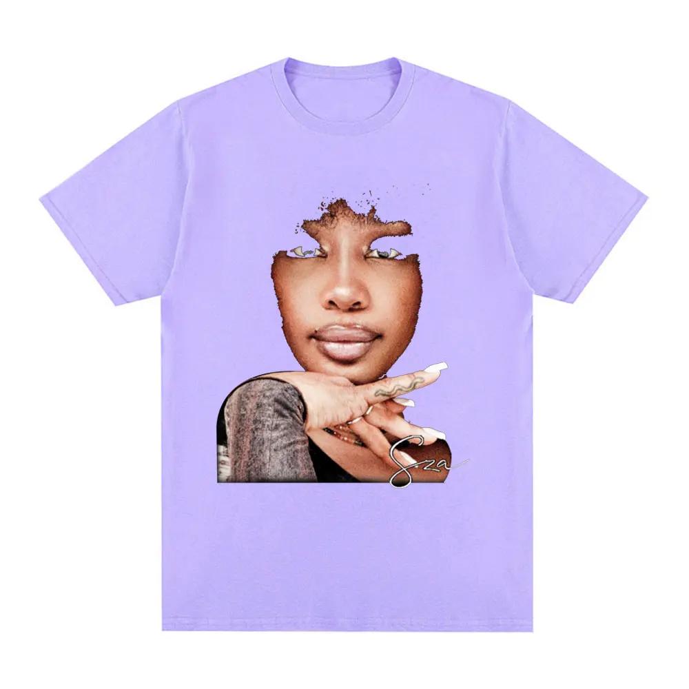 SZA Graphic T-shirts Clothing Fashion Hip Hop T-shirt Summer Cotton Casual Short Sleeve Oversized T Shirts Streetwear Unisex