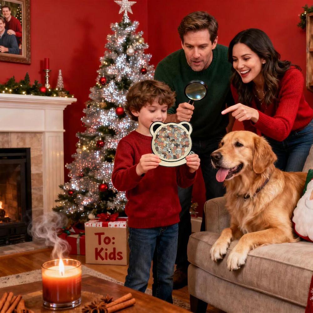 Brain Burning Animal Jigsaw Irregular Puppy Puzzle Dog Wooden Puzzle Adult Youth