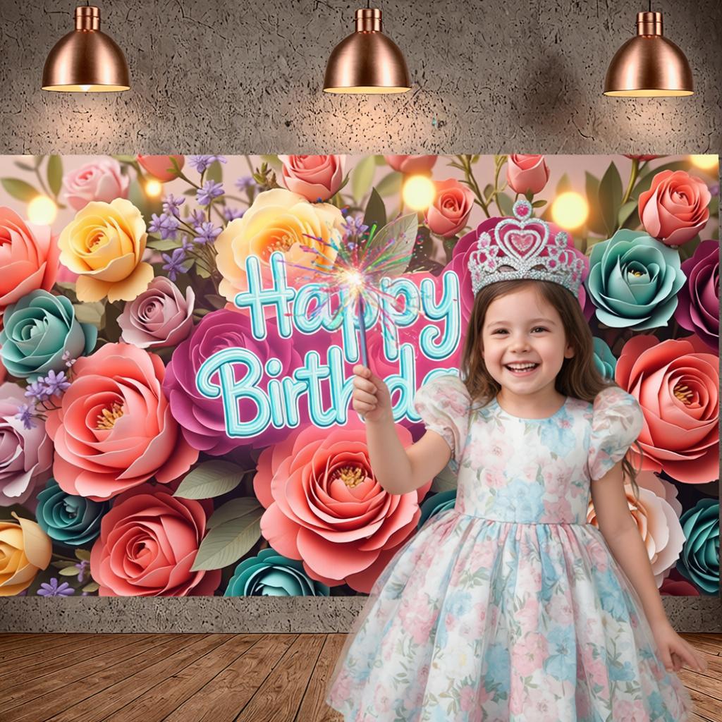 Party Background Floral Design Birthday Party Banner Banner Romantic Floral Background For Party Photography Adult Birthday