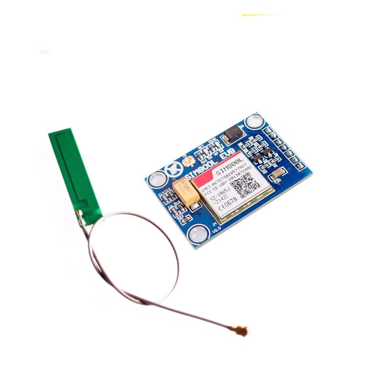SIM800L V2.0 5V Wireless GSM GPRS MODULE Quad-Band W/ Antenna Cable Cap