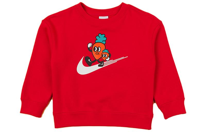 Nike Kids Sweatshirts Crew Neck Moderate FN7117-657 XS