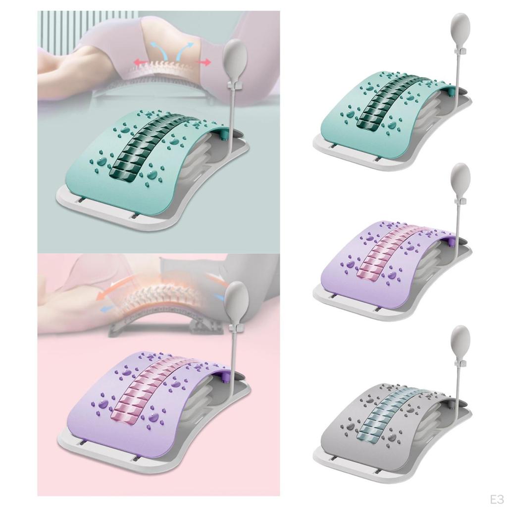 Zádová opěrka Nastavitelná Pohodlná Spinální deska pro spodní část zad Muži Ženy