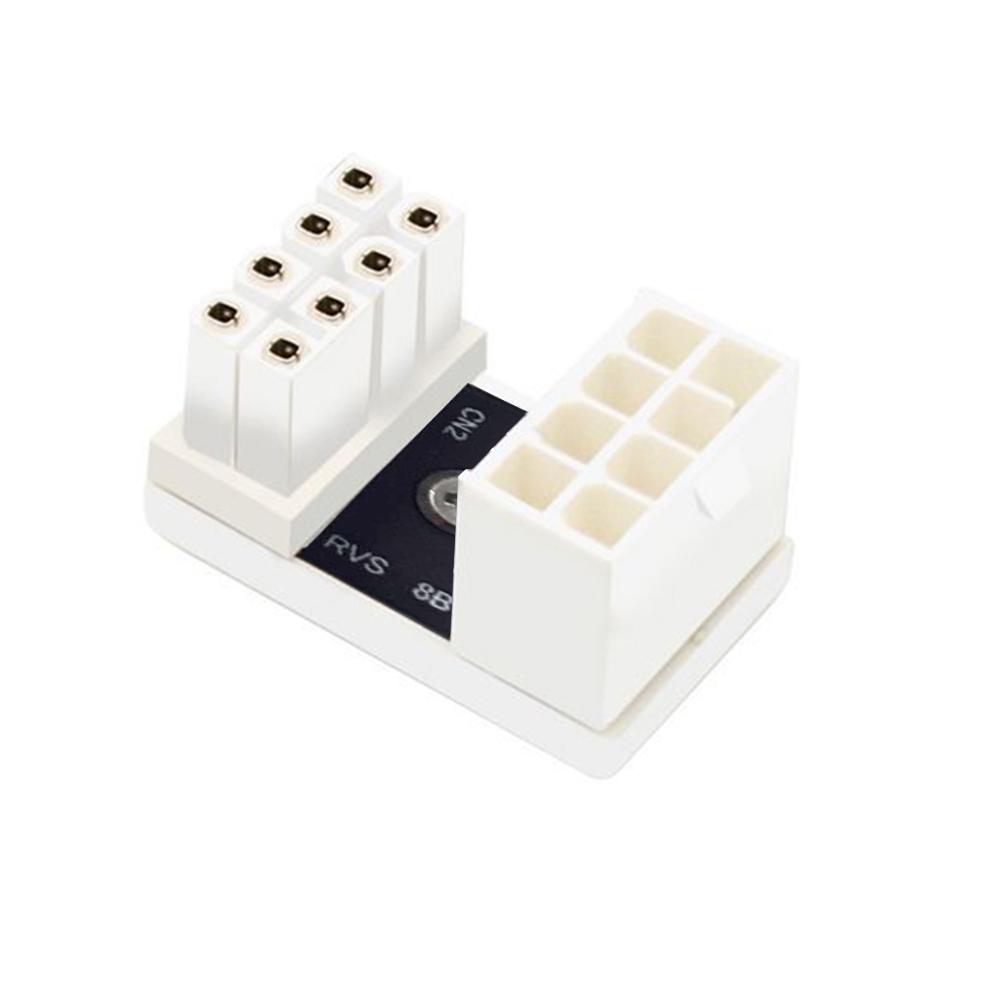 

Угловые разъемы 180 градусов для настольного компьютера U-образной формы 8-контактный гнездовой к 8-контактному штекерному адаптеру аксессуары для видеокарты