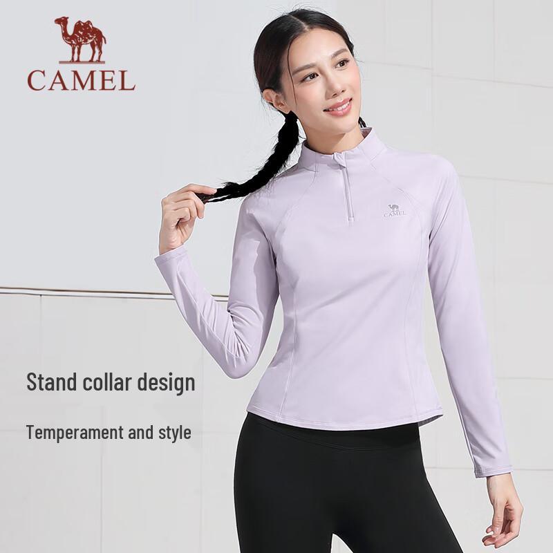 Camel Women's Thin Fleece Running T-Shirt
