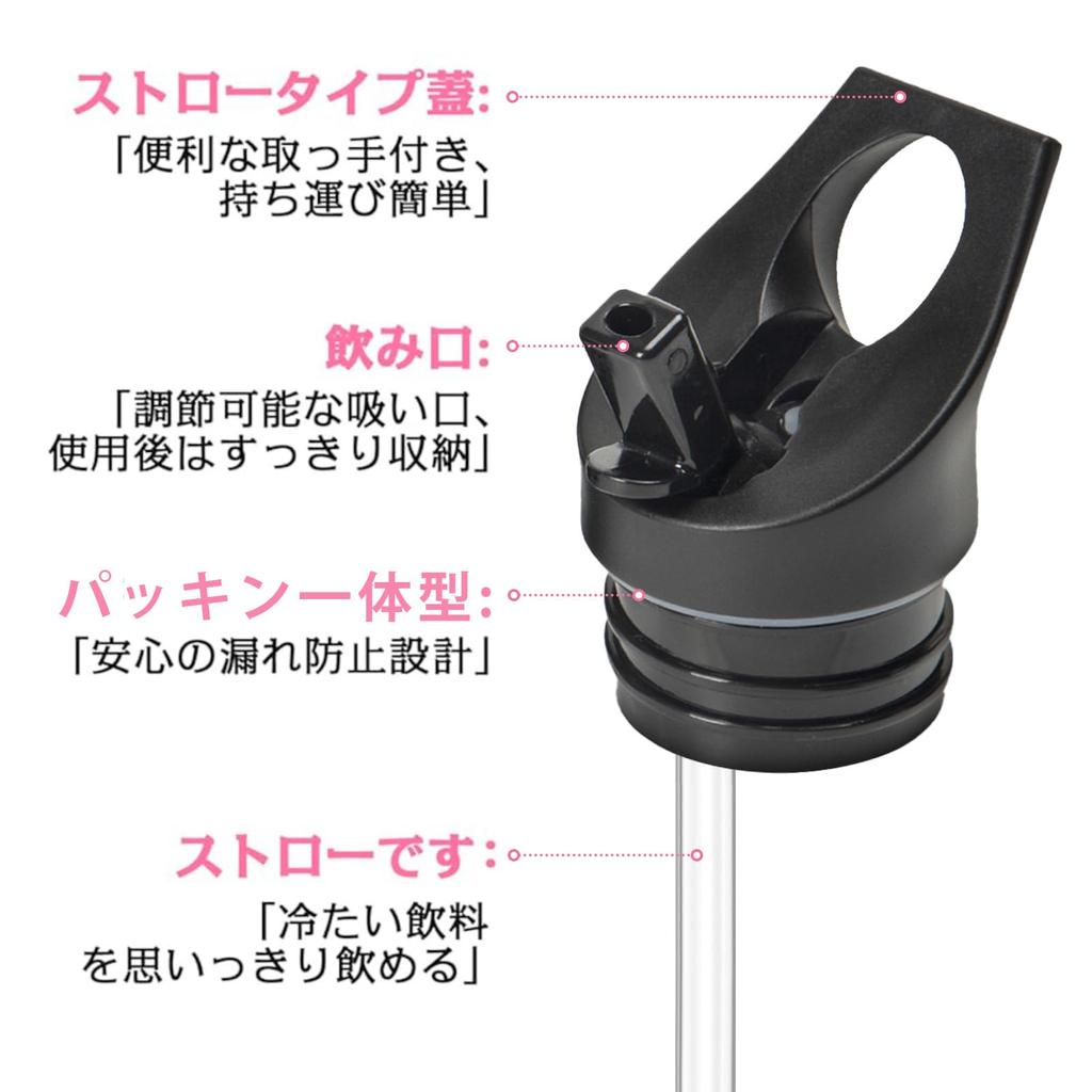 CHENGWEI 1 Liter Stainless Steel Water Bottle with Vacuum Keeps Drinks Cold or Compatible with Carbonated Sports Easy To Direct Suitable for High