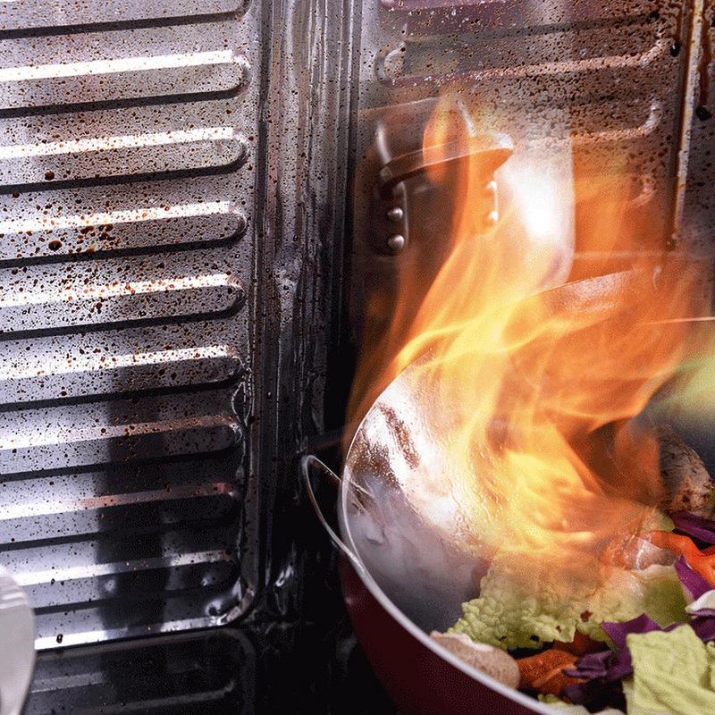 Faltbarer Antihaft-Aluminiumfolien-3-seitiger Ölspritzschutz Öl-Spritzschutz Schutzschirm Haushaltsküchenzubehör