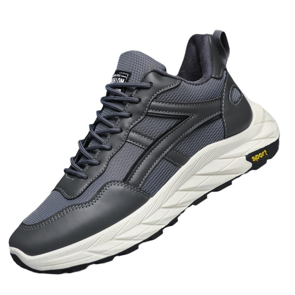 Men's sports shoes breathable mesh student soft-soled running shoes outdoor casual versatile casual shoes