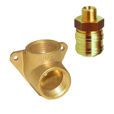 Wall-mounted Brass Compressed Air Outlet with Quick Connector and Easy Installation 3/8"