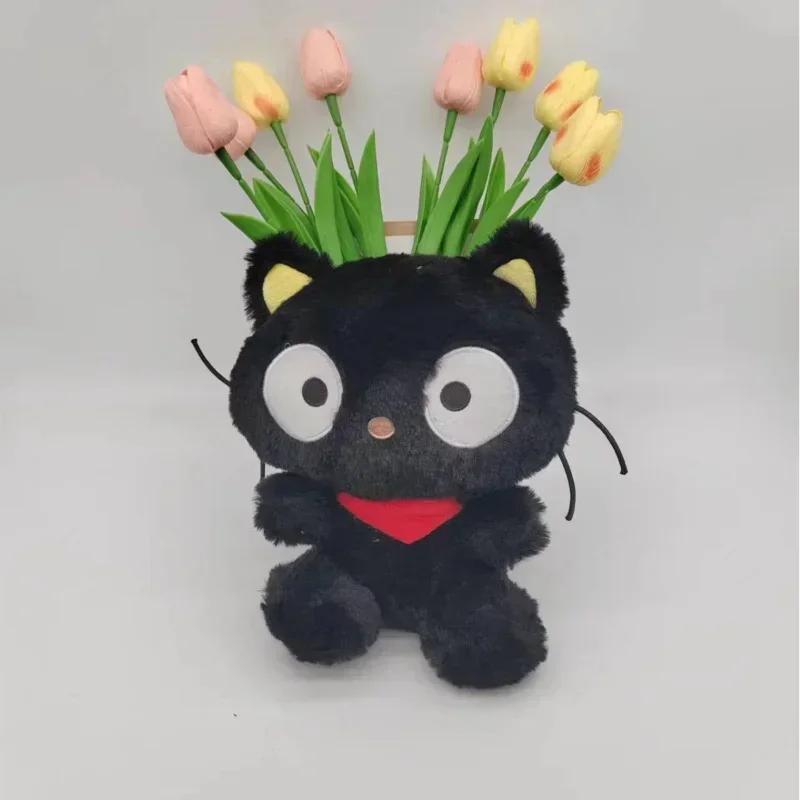 10Pcs New Kawaii Chococat Plush Chocolate Cat Cute Plush Doll Toy Children's Soothing Toy Birthday Gift