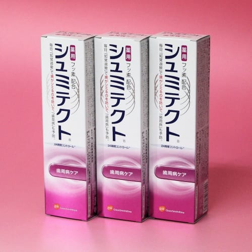 Medicated Shumitect Periodontal Care 90g 3-pack