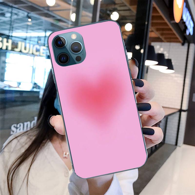 Heart Shape Phone Case For Iphone 11 12 13 Pro Max 5s 6s 7 8 Plus X Xr Xs Max Se 2020 13 Mini Case Cover