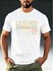 Men's Vintage "LEGEND SINCE 50.37meter T-Shirt - Retro 80s Brand Print