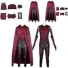 Wyróżnij się z tłumu dzięki zestawowi kostiumów cosplay Wanda Vision Szkarłatna Wiedźma