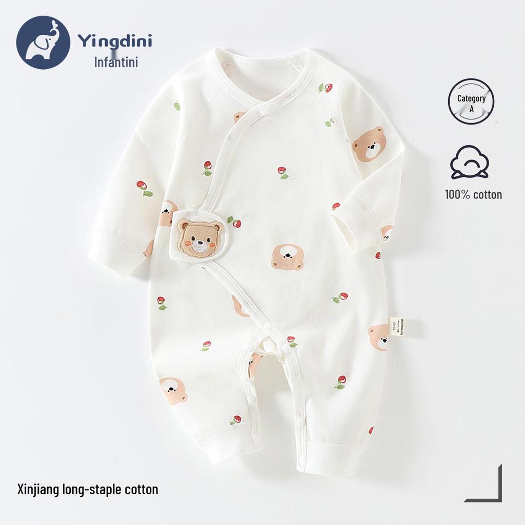 Neugeborenen Reiner Baumwolle Unisex Schmetterling Schlafanzug