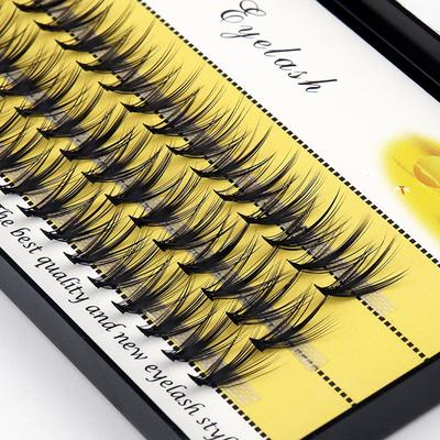 1 caja de gran capacidad con 60 paquetes de extensiones de pestañas 20D, 0,07 mm, pestañas de visón con rizo en C, pestañas individuales, estilo natural