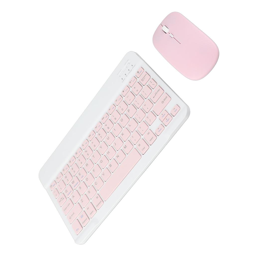Combo Tastatură și Mouse Wireless Bluetooth Set Tastatură și Mouse Portabil Asortat Tastatură și