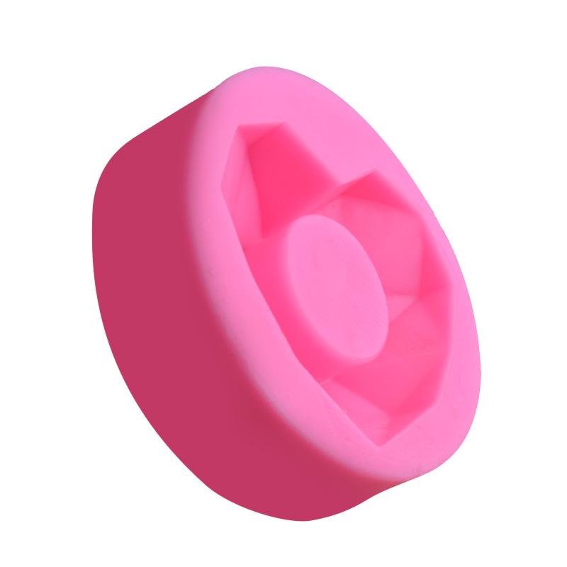 Geometric Love Fondant Silicone Mold Cake Decoration Mold Aromatherapy Plaster Mold