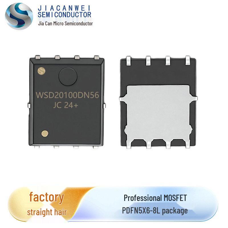 

WSD20100DN56 Integrated Circuit, PDFN5x6-8L Package, 20V/19A Electronic Component