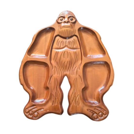 Yousheng Käsebrett Holz Charcuterie-Brett Tierförmige Vorspeisen Serviertablett für Käse Snacks Früchte