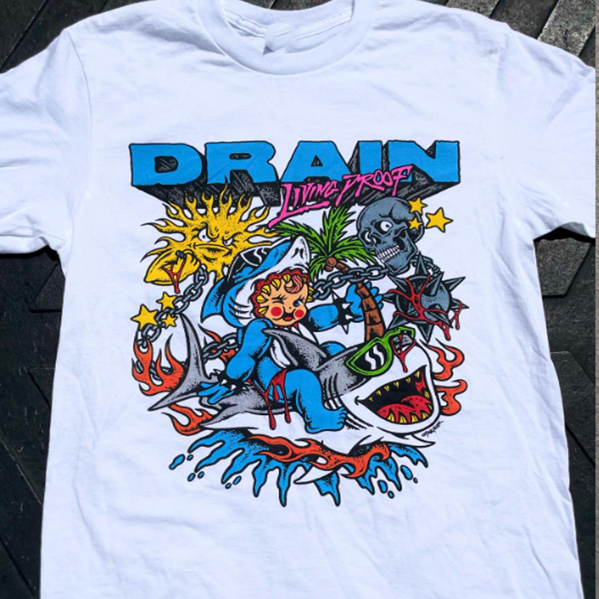 Drain Band Living Proof Cotton Short Sleeve All Size Unisex Tshirt S