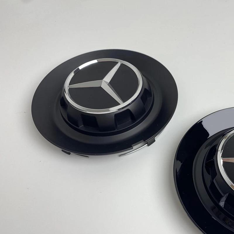 4PCS 147mm Car Wheel Center Hub Cover Cap For Mercedes Benz AMG G350 G500 G63 S680 GLS600 C-1028 17028 Badge Logo Accessories