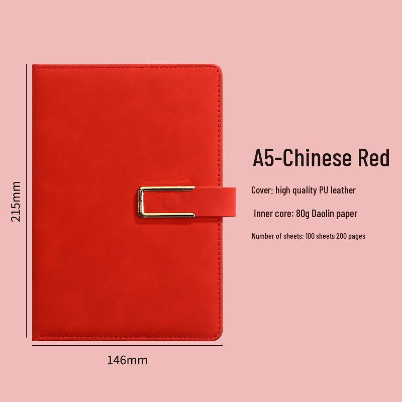 A5 Customizable Buckle Business Notebook with Logo