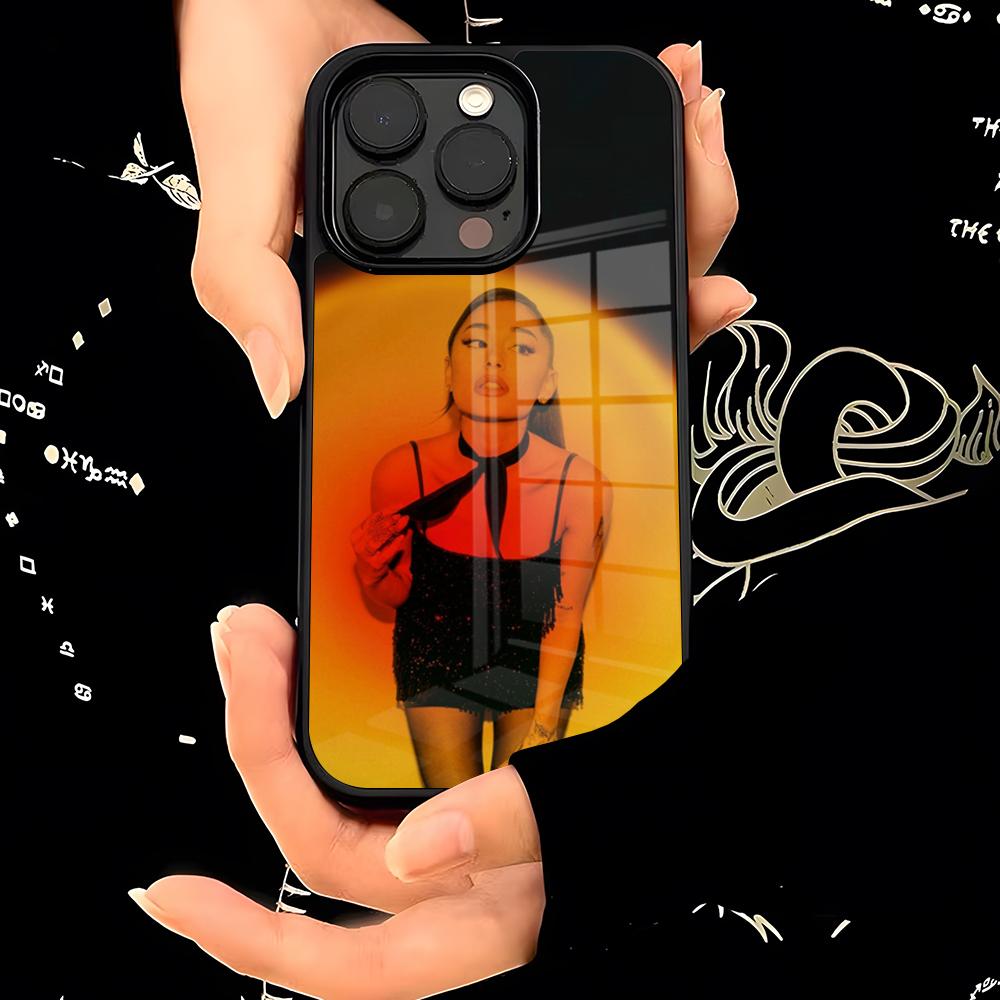 A- Ariana G-Grande Phone Case PC+TPU For IPhone 15 16 17ProMax 13 16 11 12 14 Pro Xs Max Mini Xr X Plus Cover