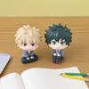 New Anime Model My Hero Academia Midoriya Izuku Bakugou Katsuki Shouto Todoroki Model Ornaments Model PVC Toy For Kids Gifts
