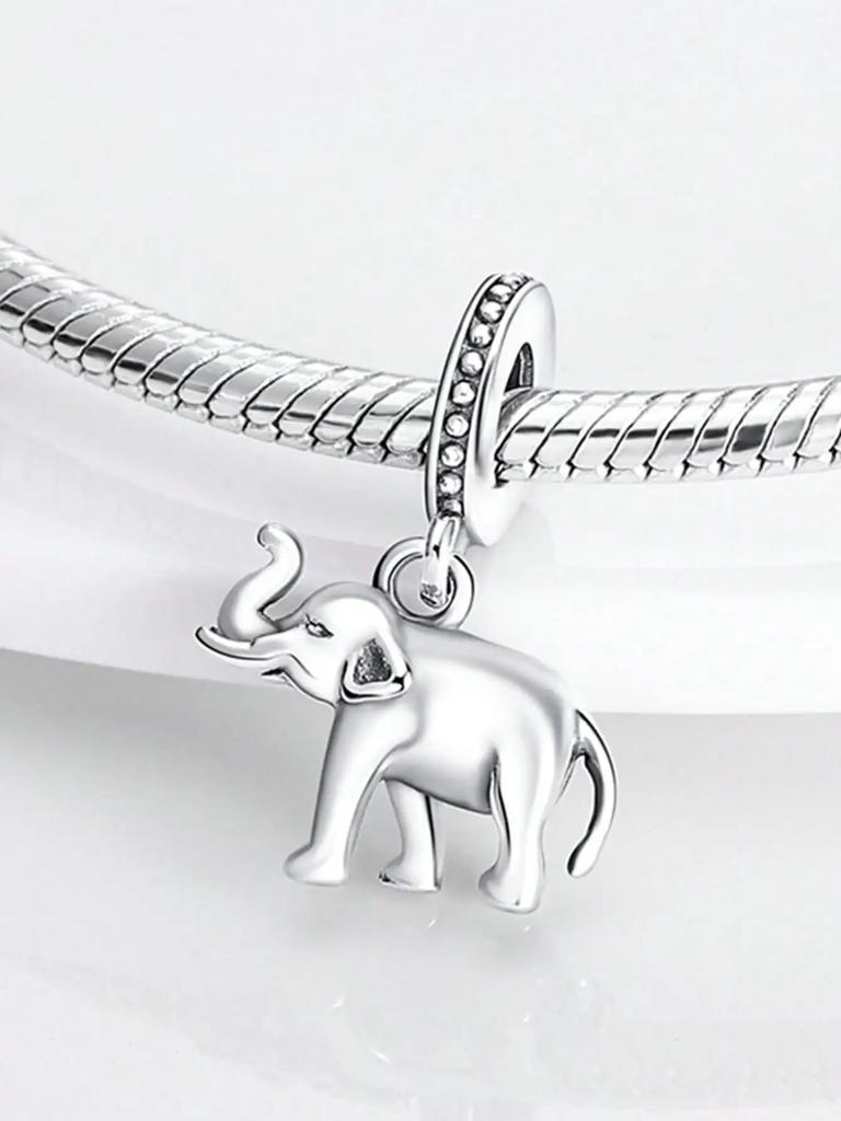 Charms Plata Copper Colors Animals Elephants And Zebras Beads Pendant For Original Bracelet For Women Diy Jewelry Love Gift