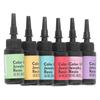 6Pcs 10ml UV Resin Easy Operation Quick Curing Bright Vivid Color Widely Used UV Epoxy Resin for