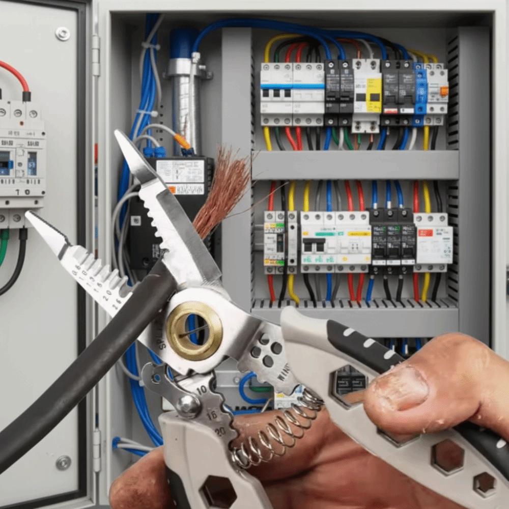 7 Inch Stripping Plier 16 in 1 Electrician Crimp Hand Tool Wire Stripper  Home