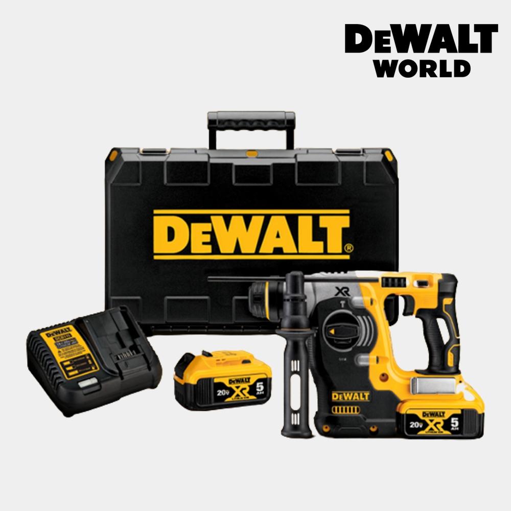 

Бесщеточный перезаряжаемый перфоратор DeWalt, 18 В, 3 режима, DCH273P2, 5 А, комплект из 2 батарей