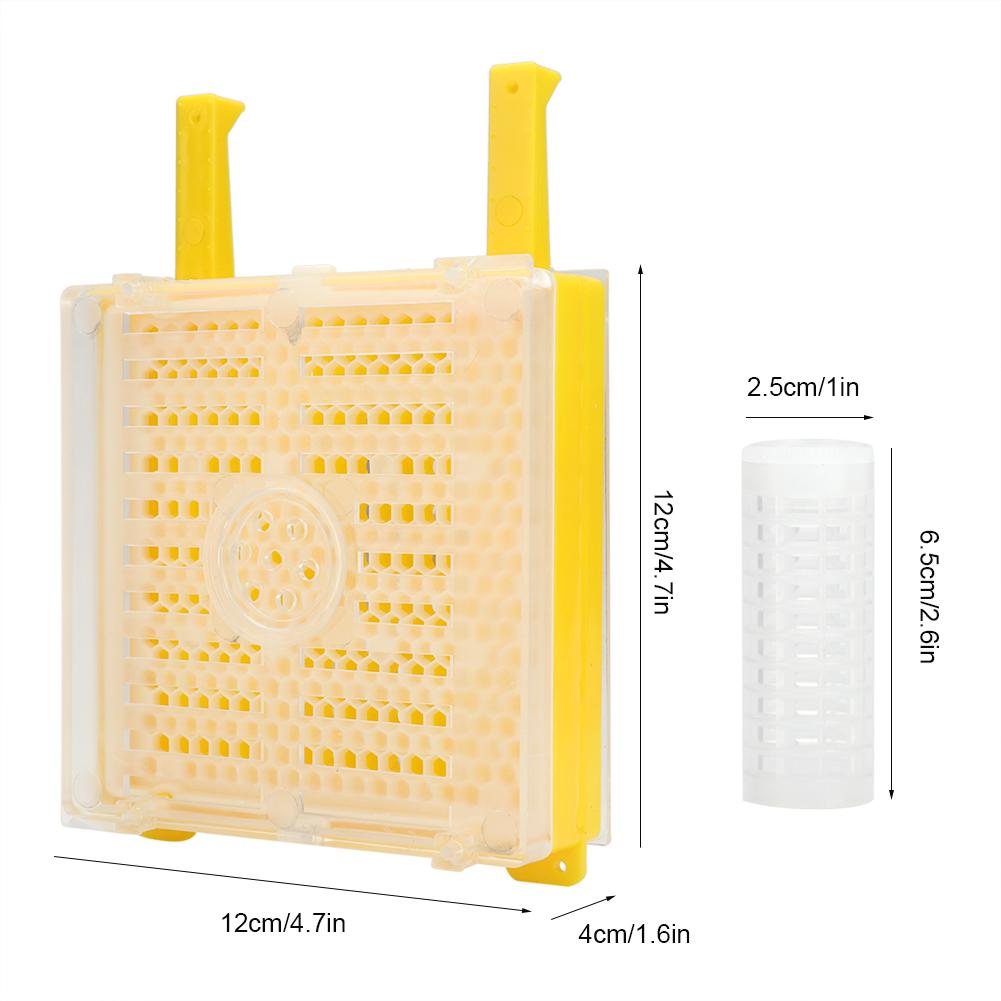 Plastic Rearing Bee Breeding Kit Cage Marking Bottle Beekeeping Accessories for Beekeeping Worker