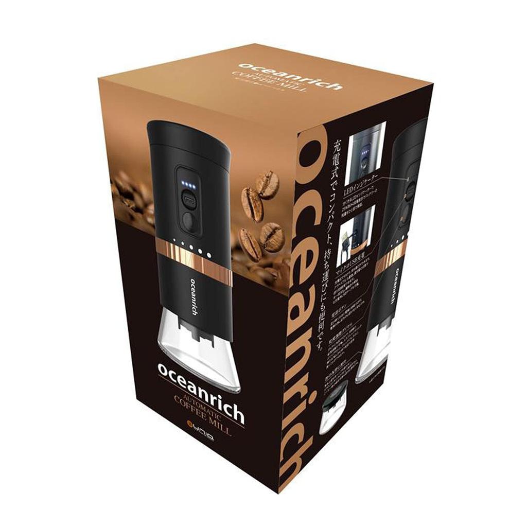 Ocean Rich Cordless Automatic Coffee Grinder G2 Black UQ-ORG2BL