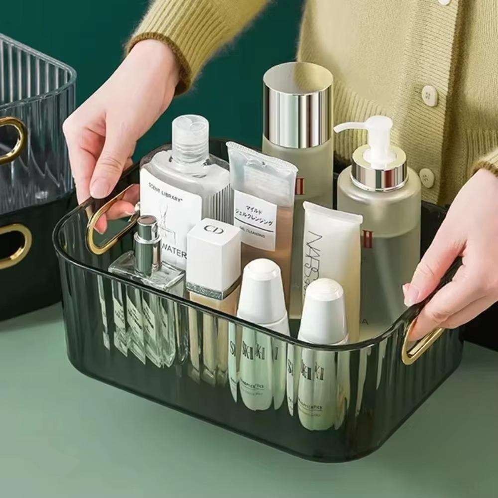 Acrylic Makeup Organizer Stackable Rectangular Storage Drawers for Cosmetics Snacks Desktop Beauty Box jewelry organizer