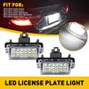 2X LED License Number Plate Light Bulb CANBUS No Error for Toyota Camry Avalon Highlander Yaris Hatchback Prius C 2019 2018 2017