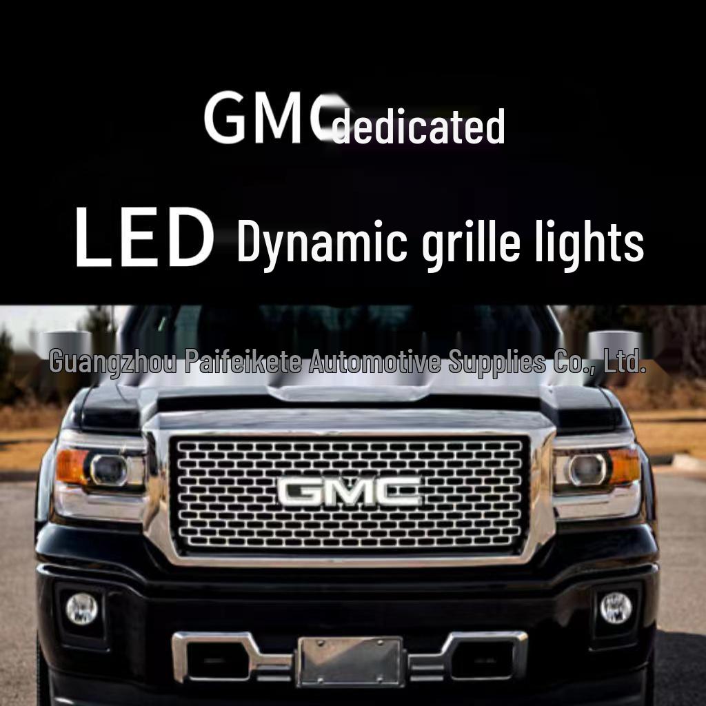 Dynamic LED Flowing Light Car Grille Emblem
