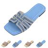 Summer Women's Water Diamond Lightweight Beach Slippers