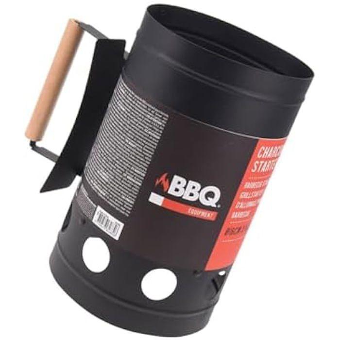 Allumeur barbecue 27cm, zinc noir