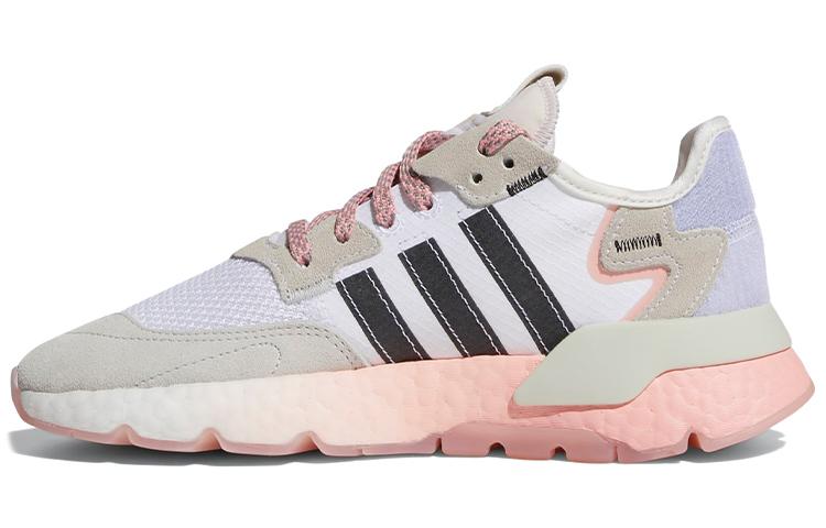 Adidas Originals Nite Jogger White Brown Pink Women s FV8431 36