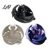 Gothic Home Decor 3D Printed Dragon Jewelry Tray Fantasy Catchall Key Desktop Storage Artifact Holder Medieval Gift for Fans Unique Bowl