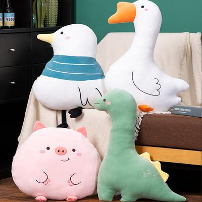 New Pique Family Animal Pillow Soft and Cute Home Warm Little Animal Plush Toys