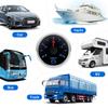 52MM Pointer Voltmeter Waterproof 7 Colors Backlight Voltage Meter 8-16V 16-32V VOLTS for 12V 24V Car Auto Boat Yacht RV Marine