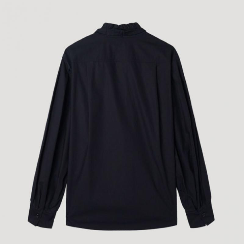 She Smiss Frill Neck Tie Blouse Swwblp11050 Dn