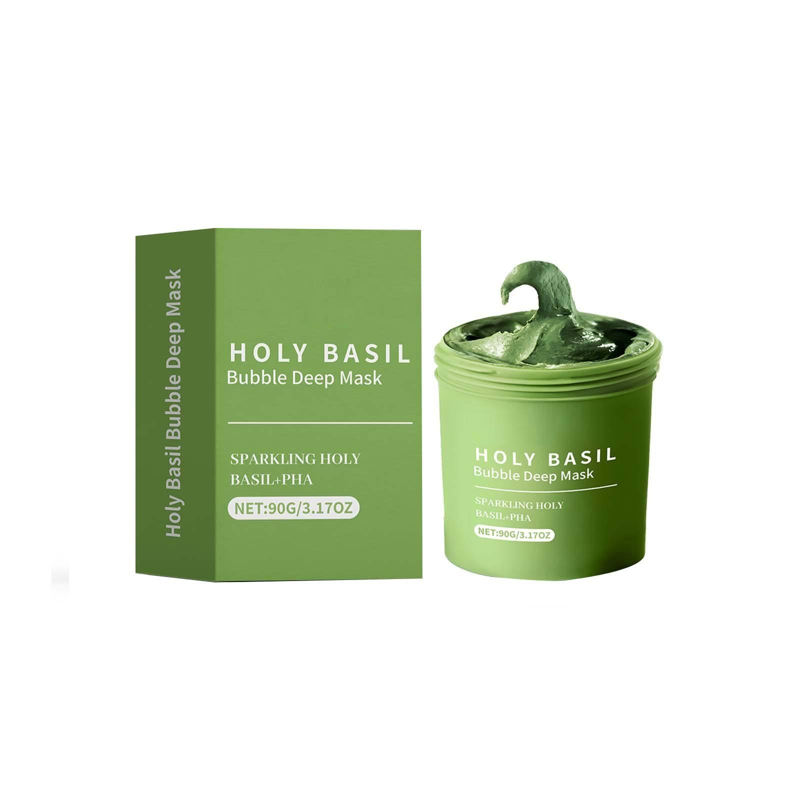 

Святая Пенная Маска Очищающая Маска Глубокий Пилинг И Удаление Черных Точек Святая Листовая Маска One Size белый