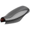 FÜR BMW Für 5er Serie/X3/X4/6er Serie GT/7er Serie 2018- Schalthebelabdeckung ABS Karbonfaser-Textur 11x5cm Perfekte Passform