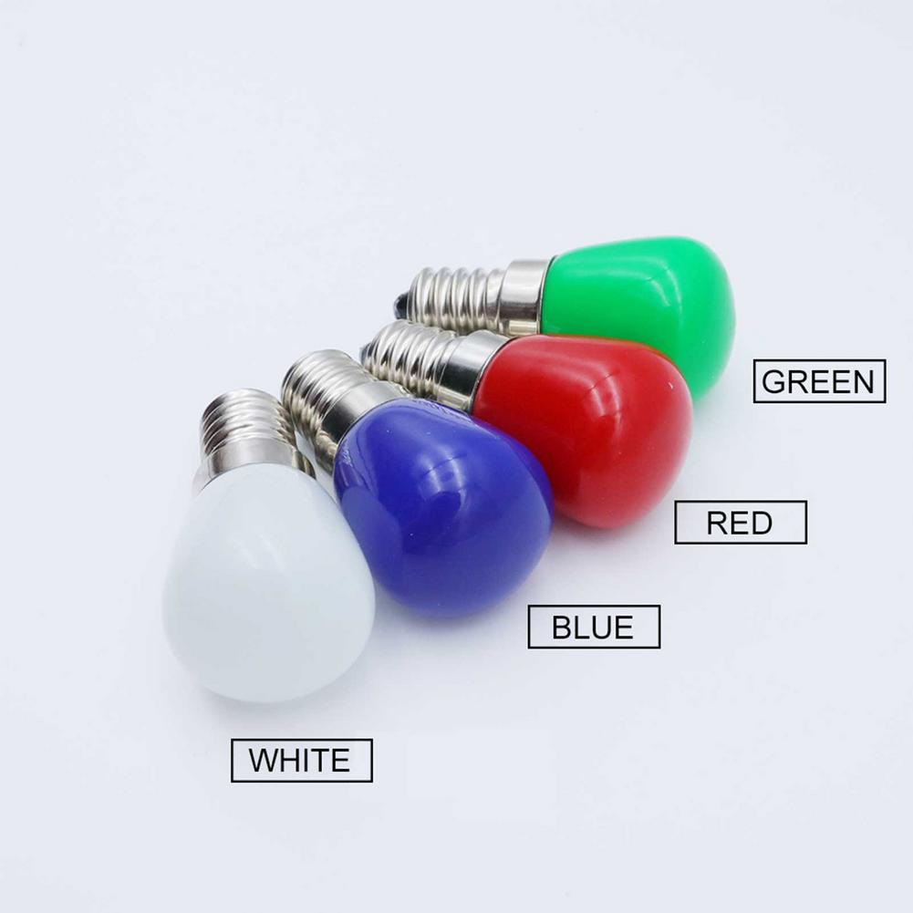 

E14 LED Small Screw Bulb 3W 220V Colorful Decorative Fridge Light Table Lamp Bulb LED Color Decoration Mini Bulb синий
